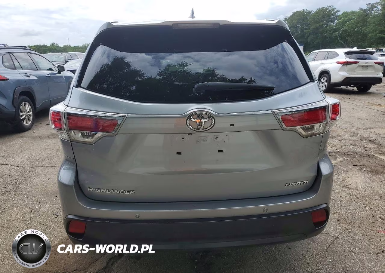 2014 Toyota Highlander Limited VIN:5TDYKRFH8ES016644 - 6