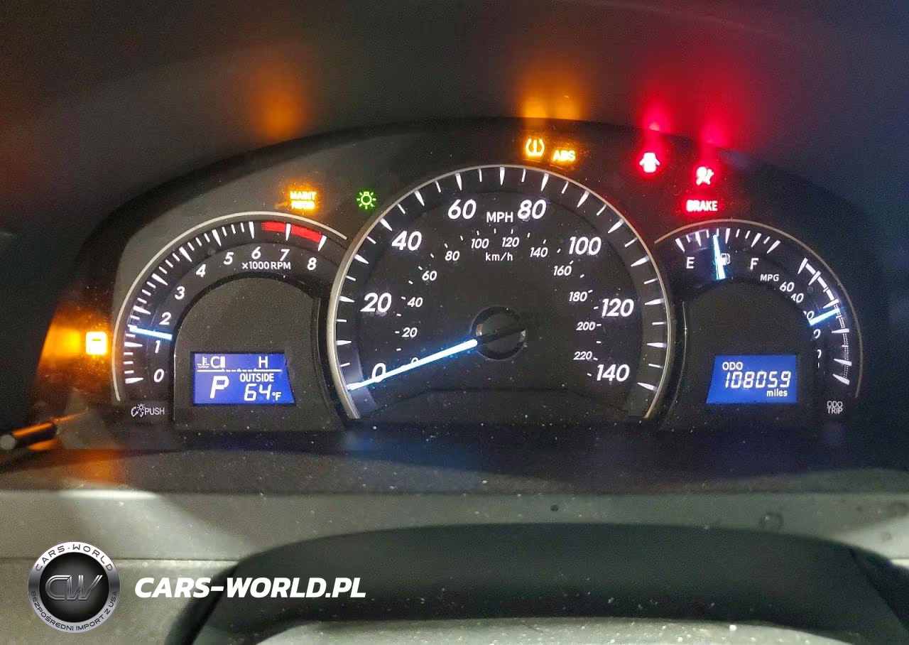 2012 Toyota Camry Le VIN:4T1BF1FK6CU556652 - 9