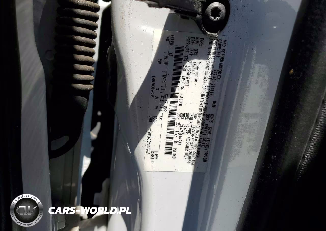 2015 Ford Focus Se VIN:1FADP3F28FL263664 - 12