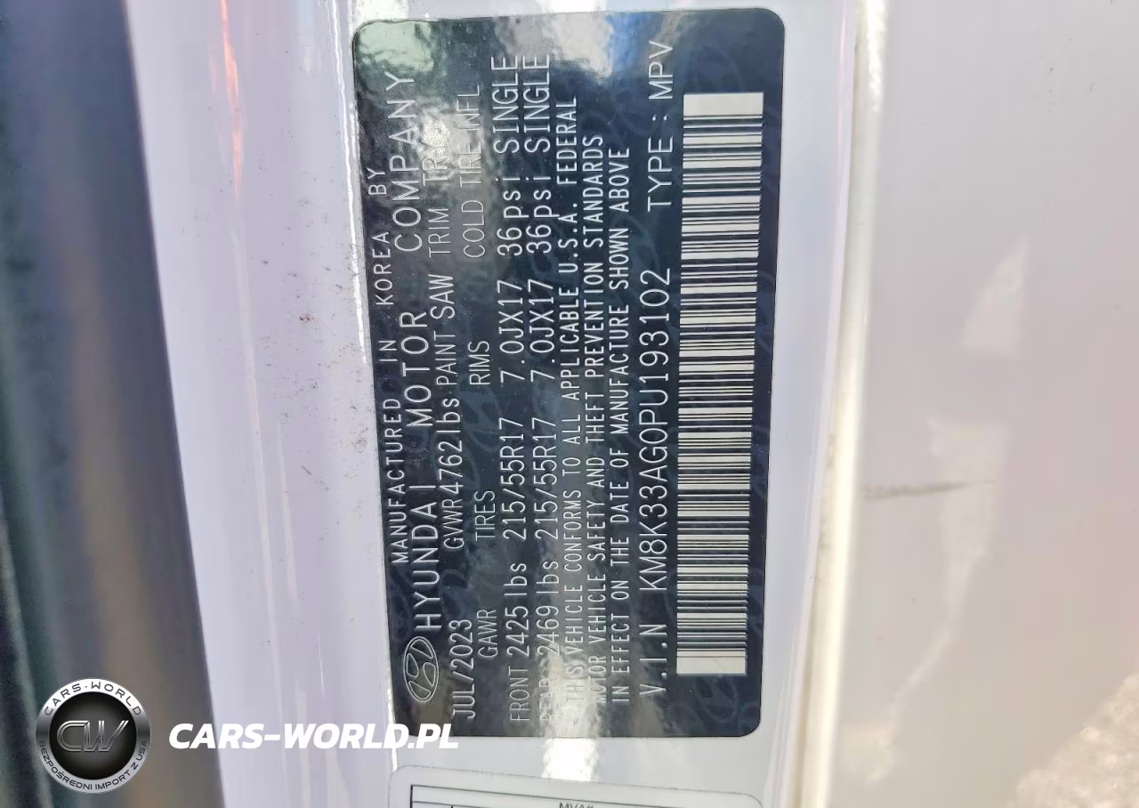 2023 Hyundai Kona Sel VIN:KM8K33AG0PU193102 - 14