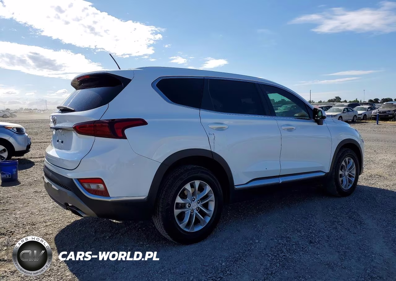 2019 Hyundai Santa Fe Se VIN:5NMS23AD0KH031760 - 3