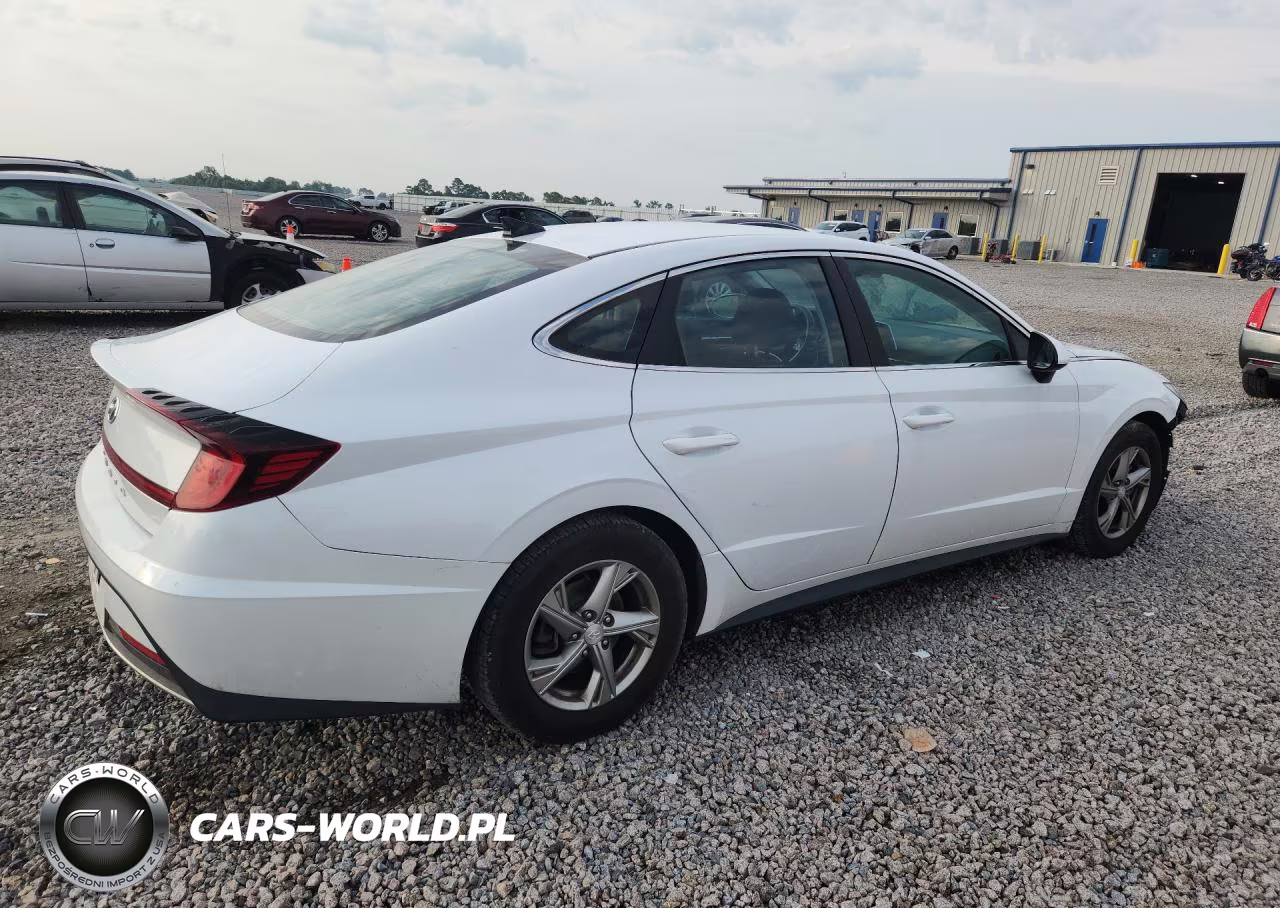 2021 Hyundai Sonata Se VIN:5NPEG4JAXMH110157 - 3