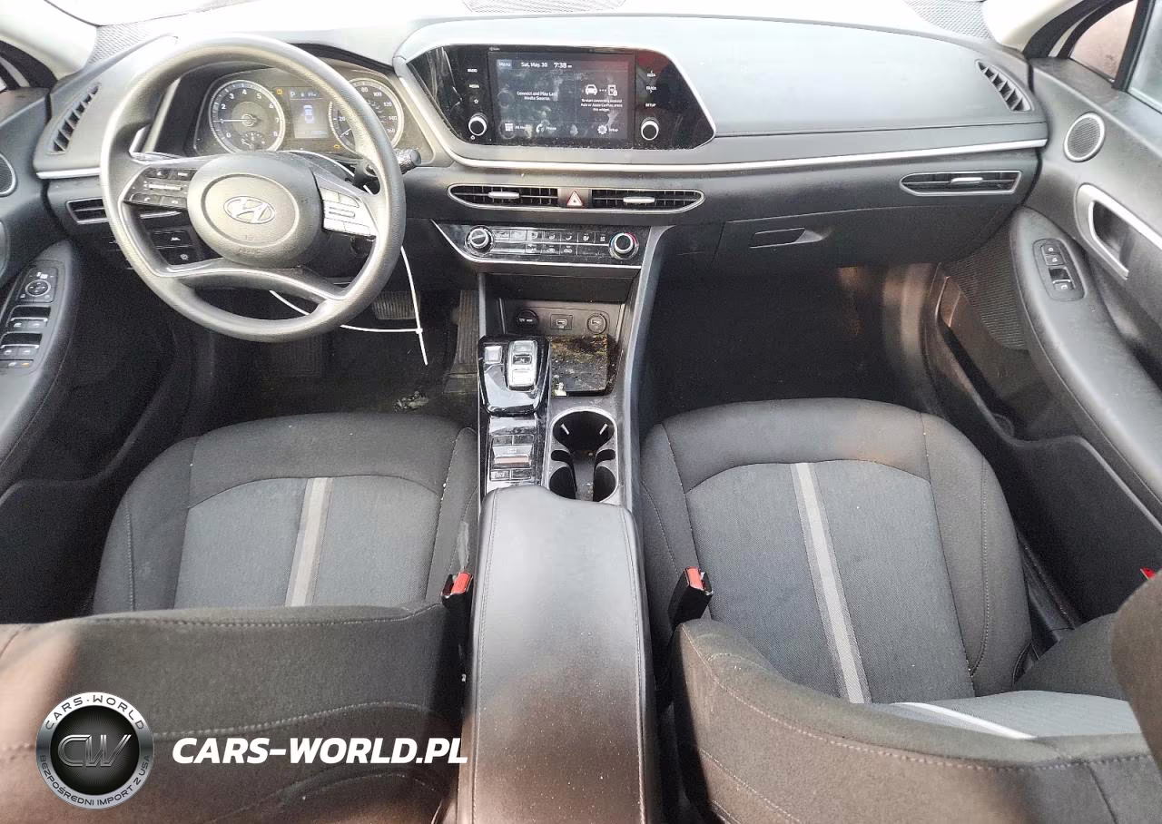 2021 Hyundai Sonata Se VIN:5NPEG4JAXMH110157 - 8