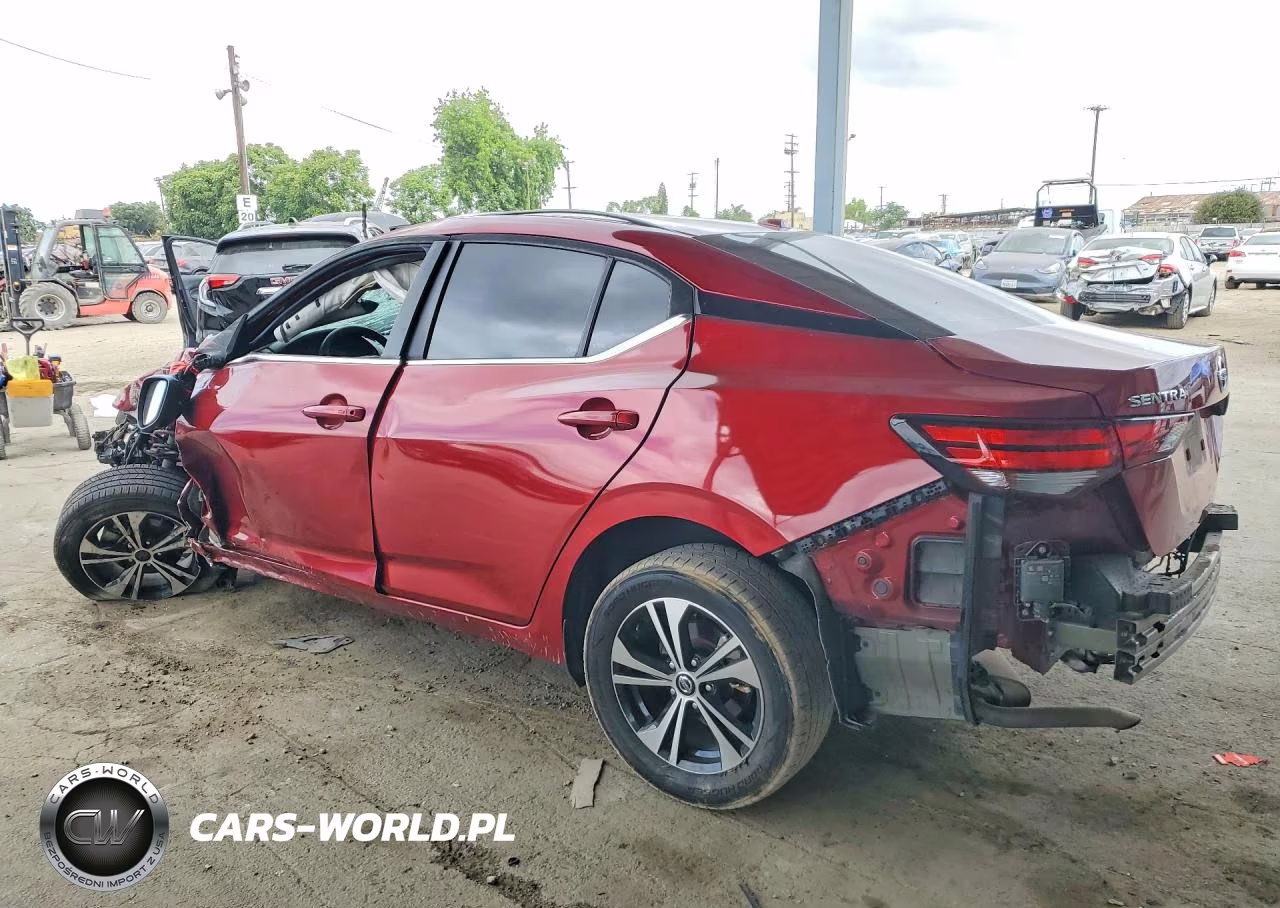 2020 Nissan Sentra Sv VIN:3N1AB8CV9LY242545 - 2