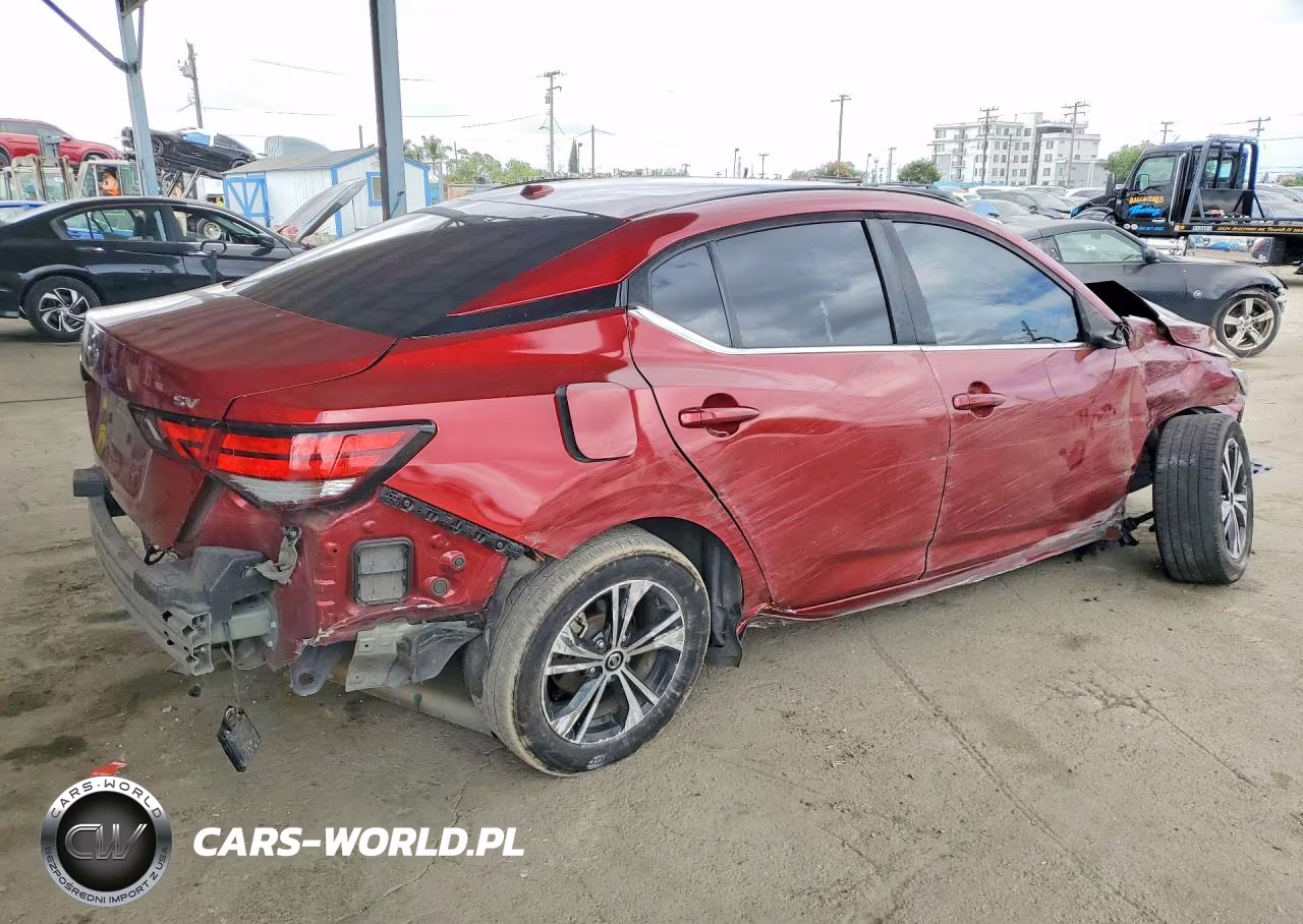 2020 Nissan Sentra Sv VIN:3N1AB8CV9LY242545 - 3