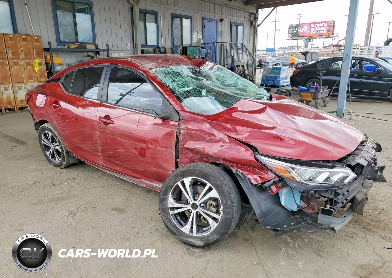 2020 Nissan Sentra Sv VIN:3N1AB8CV9LY242545 - 4