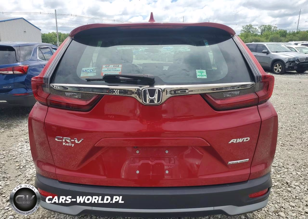 2022 Honda Cr-V Se VIN:2HKRW2H75NH640668 - 6