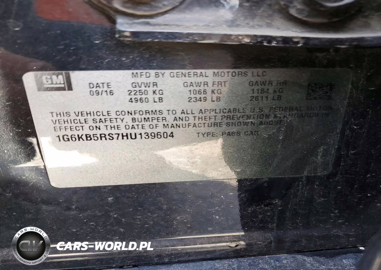 CADILLAC CT6 VIN:1G6KB5RS7HU139604 - 12