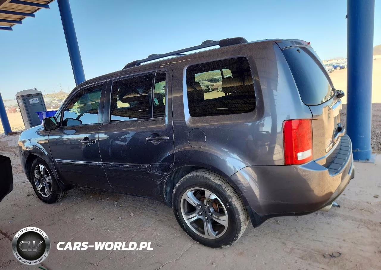2015 Honda Pilot Se VIN:5FNYF3H35FB007375 - 2