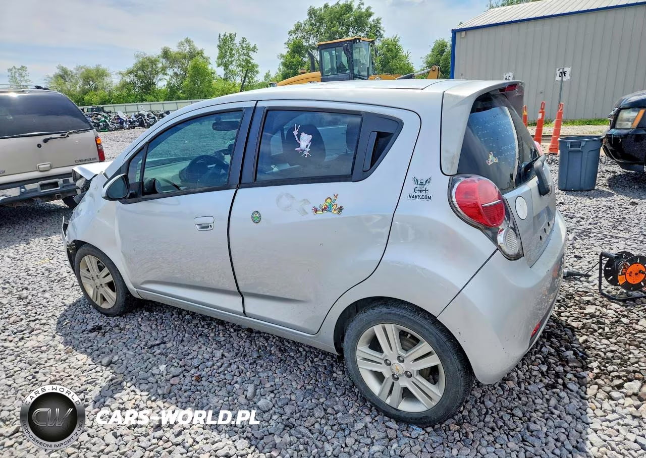 2013 Chevrolet Spark Ls VIN:KL8CB6S92DC617113 - 2