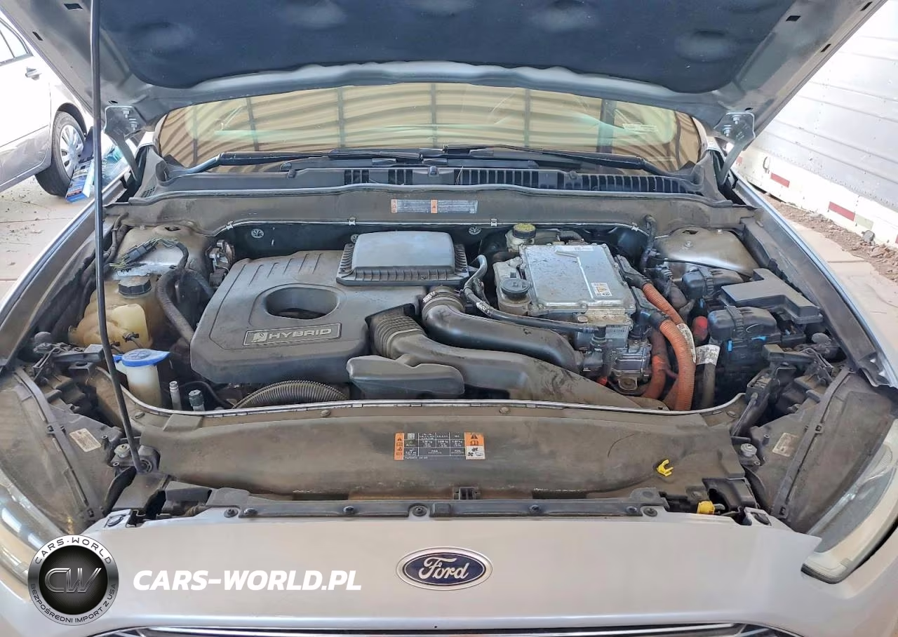 2016 Ford Fusion S Hybrid VIN:3FA6P0UU3GR356753 - 11