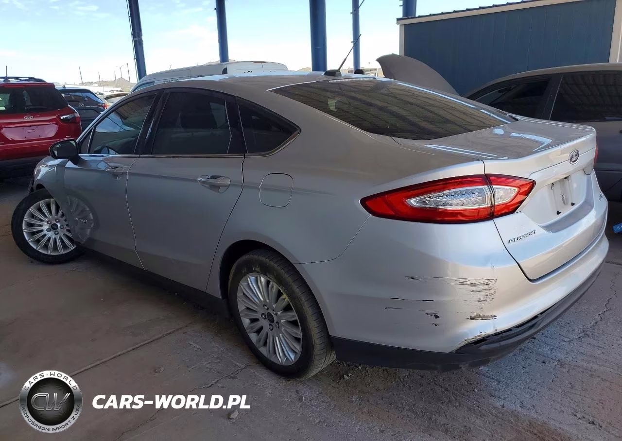 2016 Ford Fusion S Hybrid VIN:3FA6P0UU3GR356753 - 2