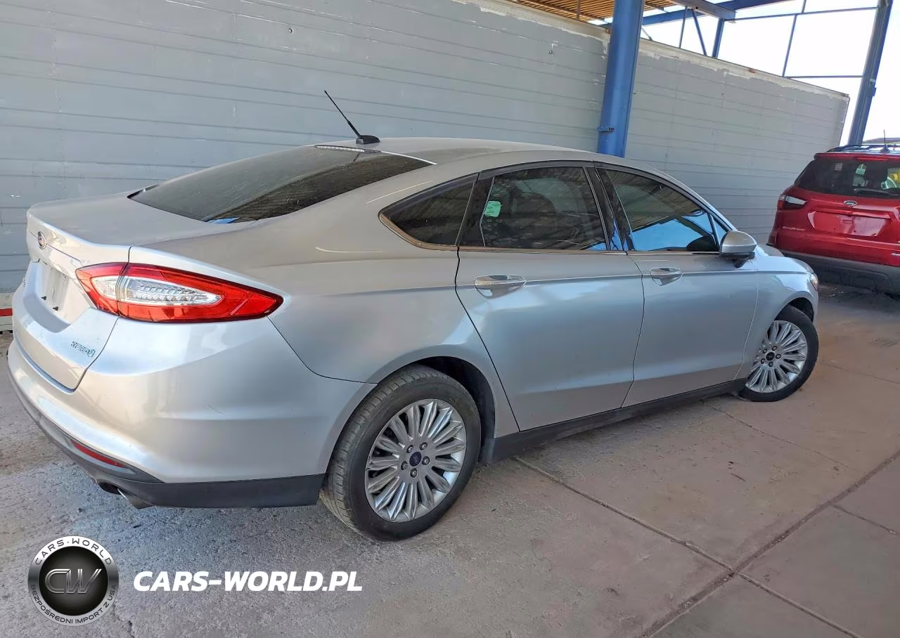 2016 Ford Fusion S Hybrid VIN:3FA6P0UU3GR356753 - 3