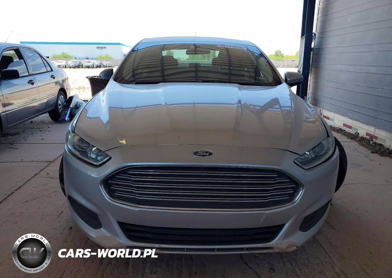 2016 Ford Fusion S Hybrid VIN:3FA6P0UU3GR356753 - 5