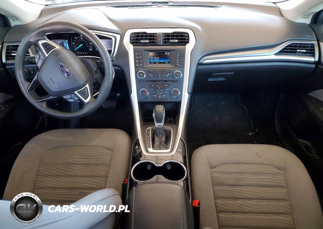 2016 Ford Fusion S Hybrid VIN:3FA6P0UU3GR356753 - 8