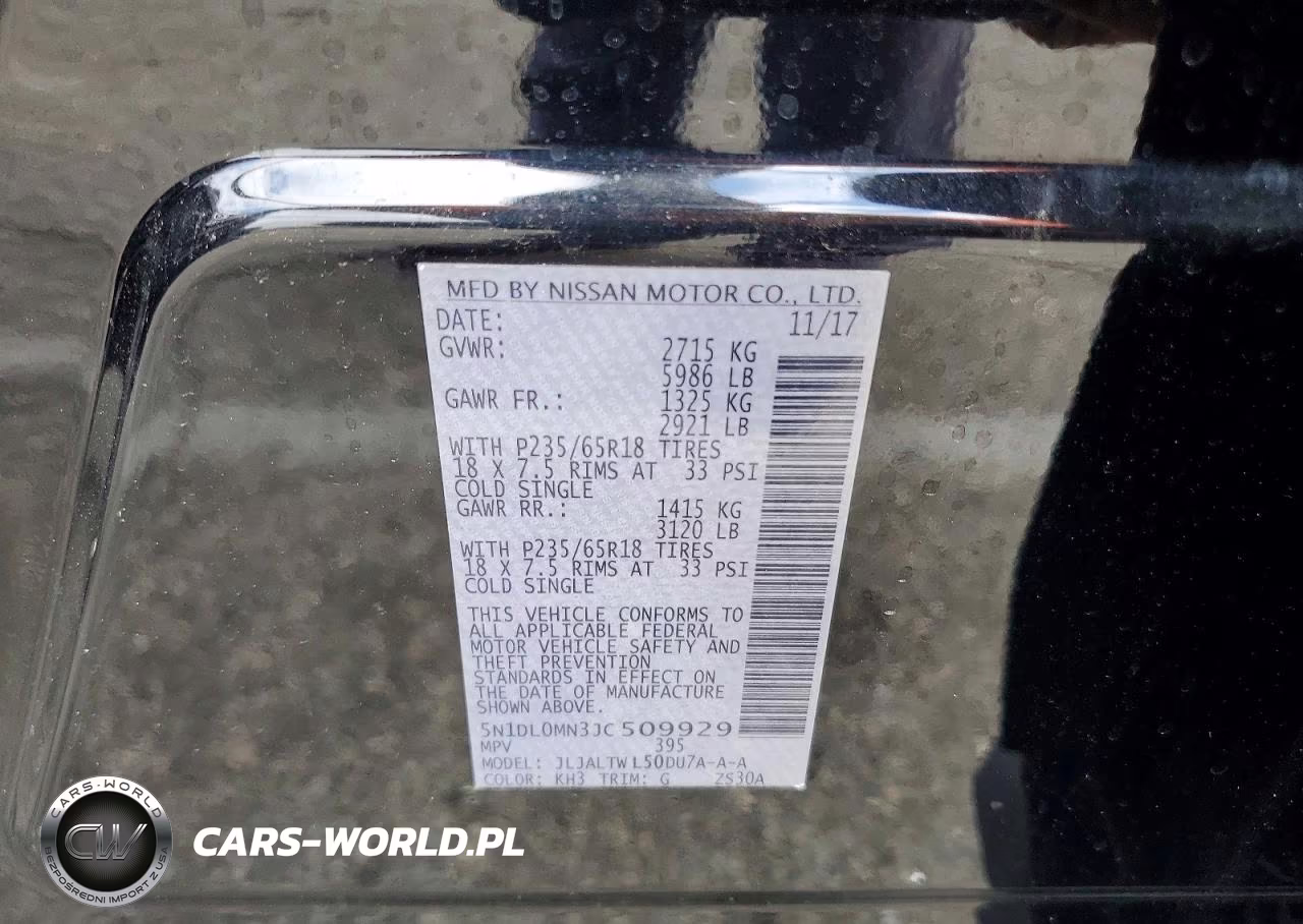 2018 Infiniti Qx60 VIN:5N1DL0MN3JC509929 - 13