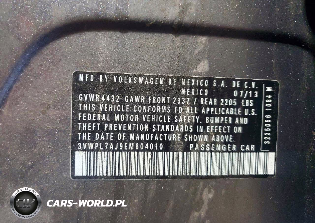 2014 Volkswagen Jetta Tdi VIN:3VWPL7AJ9EM604010 - 14