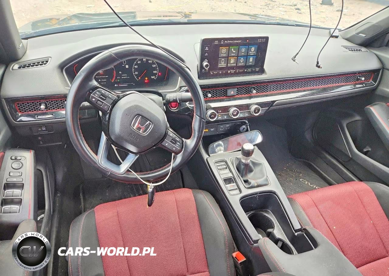 2023 Honda Civic Si VIN:2HGFE1E52PH473072 - 8