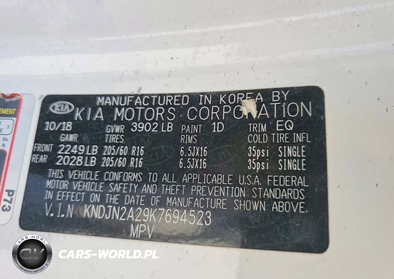 2019 Kia Soul Base VIN:KNDJN2A29K7694523 - 12