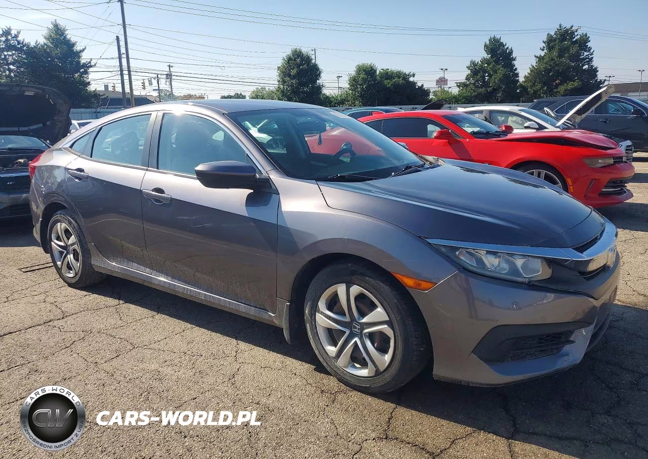2016 Honda Civic Lx VIN:19XFC2F5XGE046209 - 4