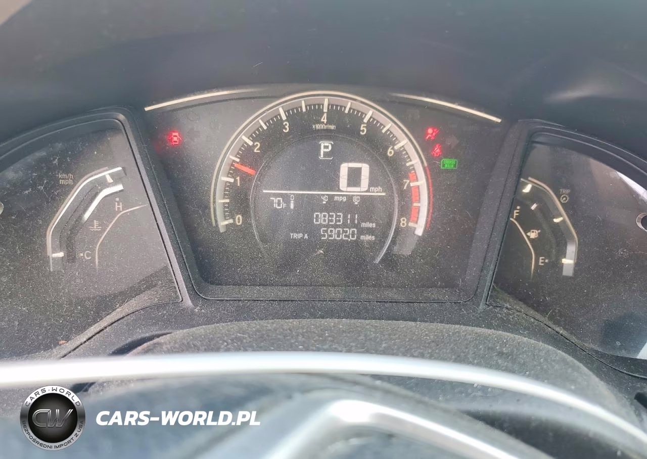 2016 Honda Civic Lx VIN:19XFC2F5XGE046209 - 9