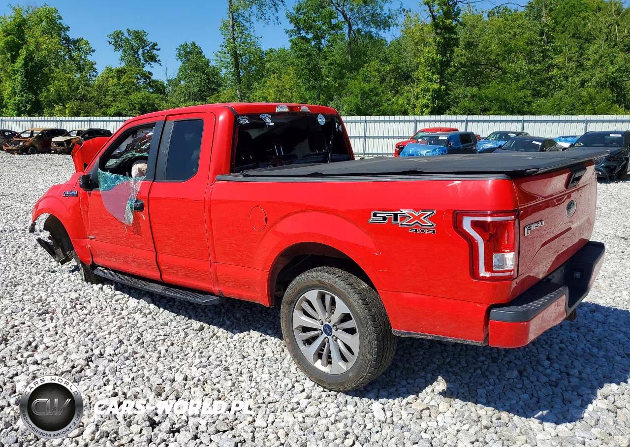 2017 Ford F150 Super Cab VIN:1FTEX1EP9HKE03150 - 2