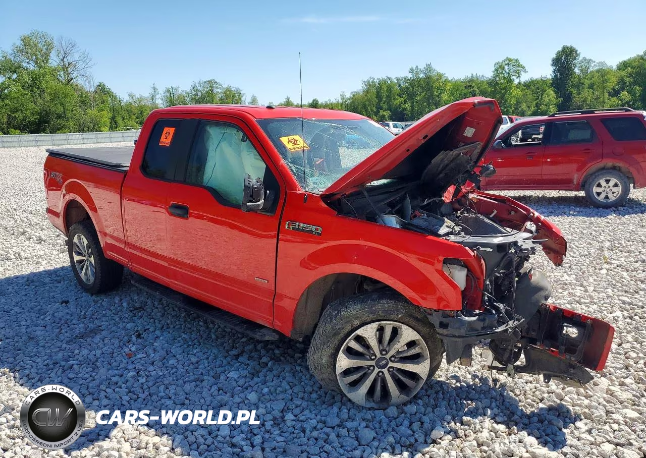 2017 Ford F150 Super Cab VIN:1FTEX1EP9HKE03150 - 4