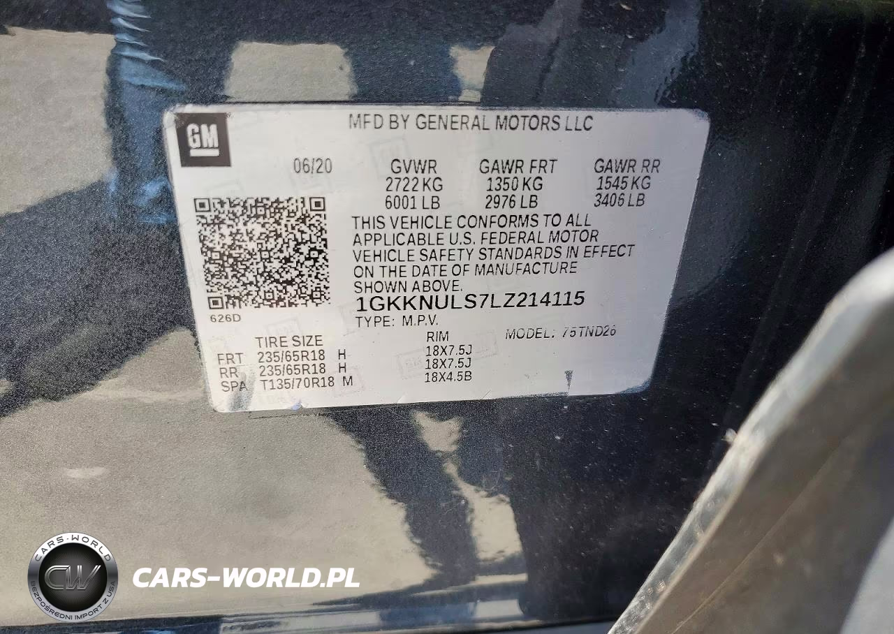 2020 GMC ACADIA SLT VIN:1GKKNULS7LZ214115 - 14