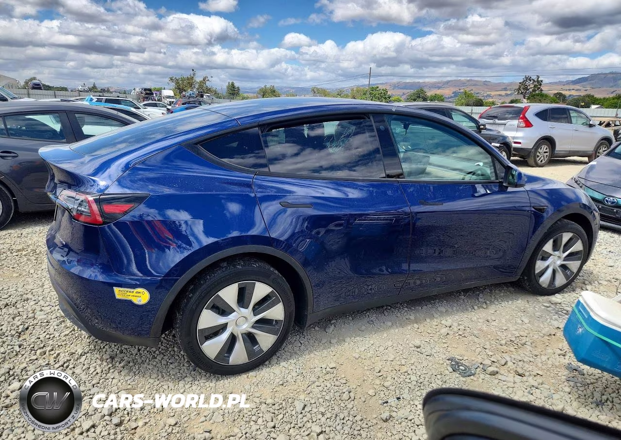 2022 Tesla Model Y VIN:7SAYGDEE0NF401151 - 3