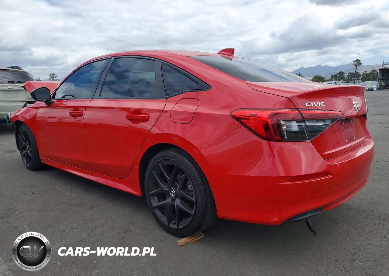 2022 Honda Civic Sport VIN:2HGFE2F50NH599089 - 2