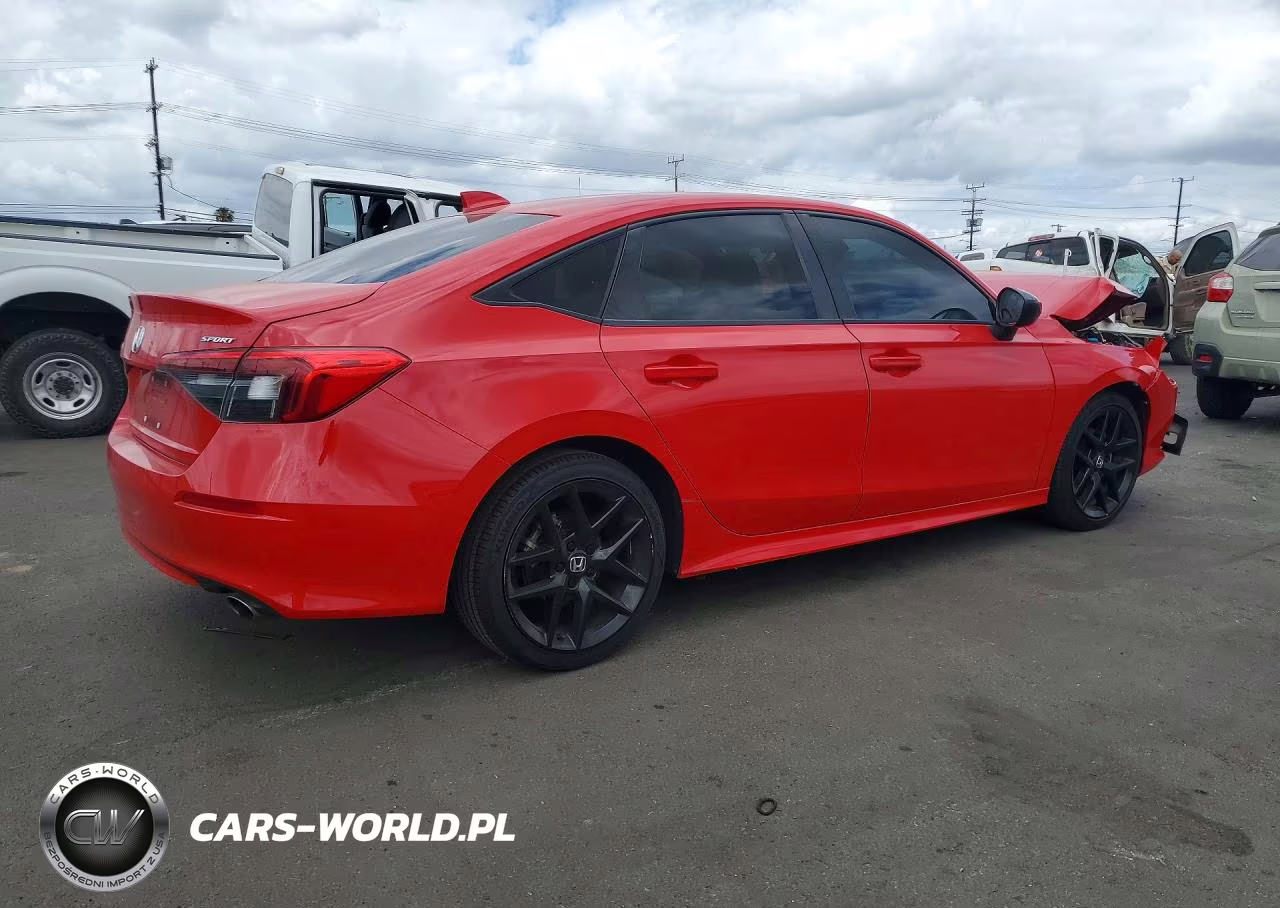 2022 Honda Civic Sport VIN:2HGFE2F50NH599089 - 3