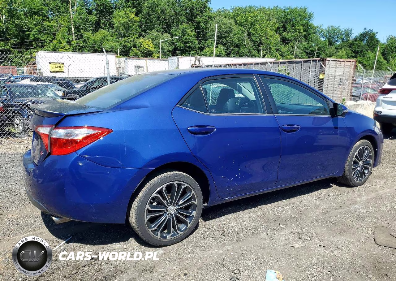 2014 Toyota Corolla S Plus VIN:2T1BURHEXEC222205 - 3