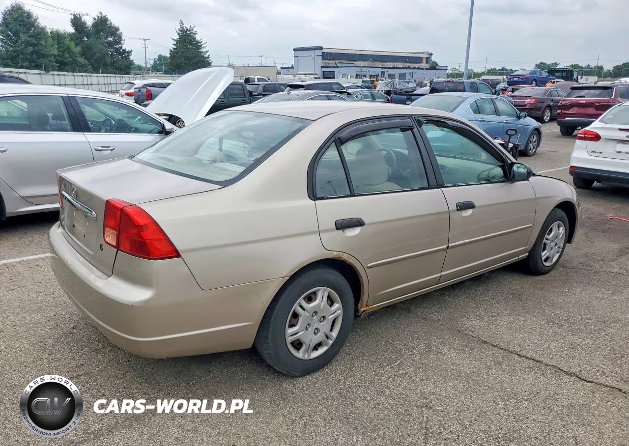 2001 Honda Civic Lx VIN:2HGES16591H523511 - 3