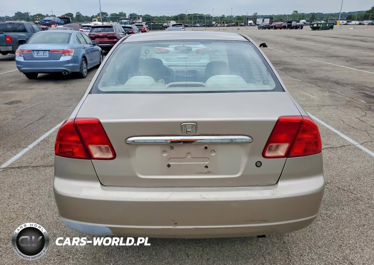 2001 Honda Civic Lx VIN:2HGES16591H523511 - 6