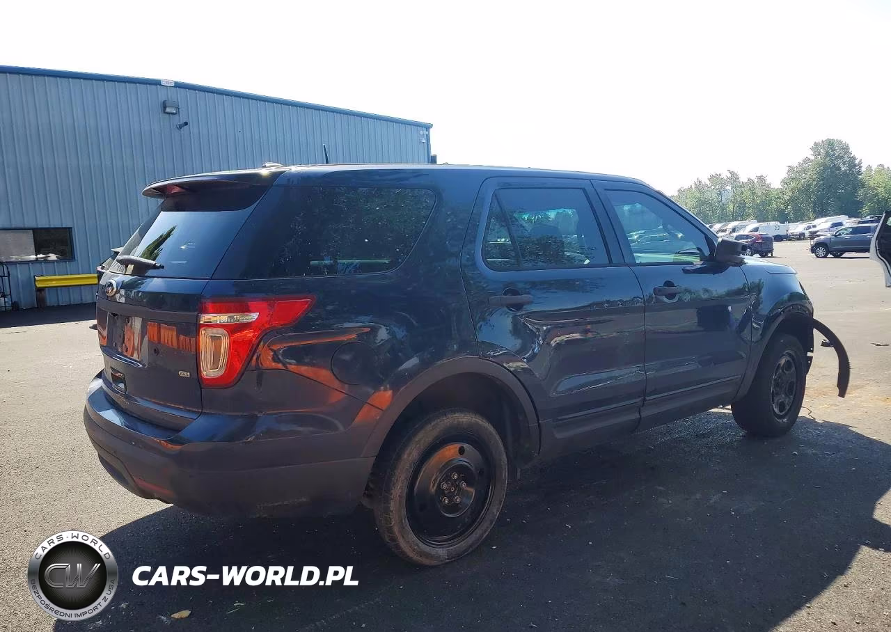 2014 Ford Explorer Police Interceptor VIN:1FM5K8AR6EGC50025 - 3