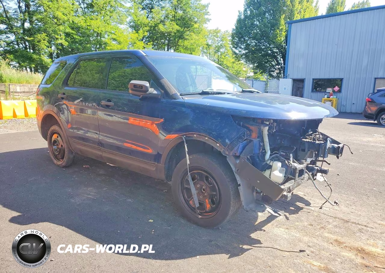 2014 Ford Explorer Police Interceptor VIN:1FM5K8AR6EGC50025 - 4