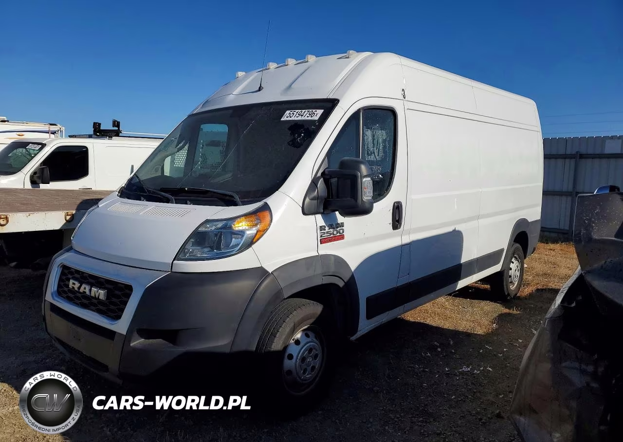 2021 Ram Promaster 2500 Delivery Van VIN:3C6LRVDG7ME548265 - 1