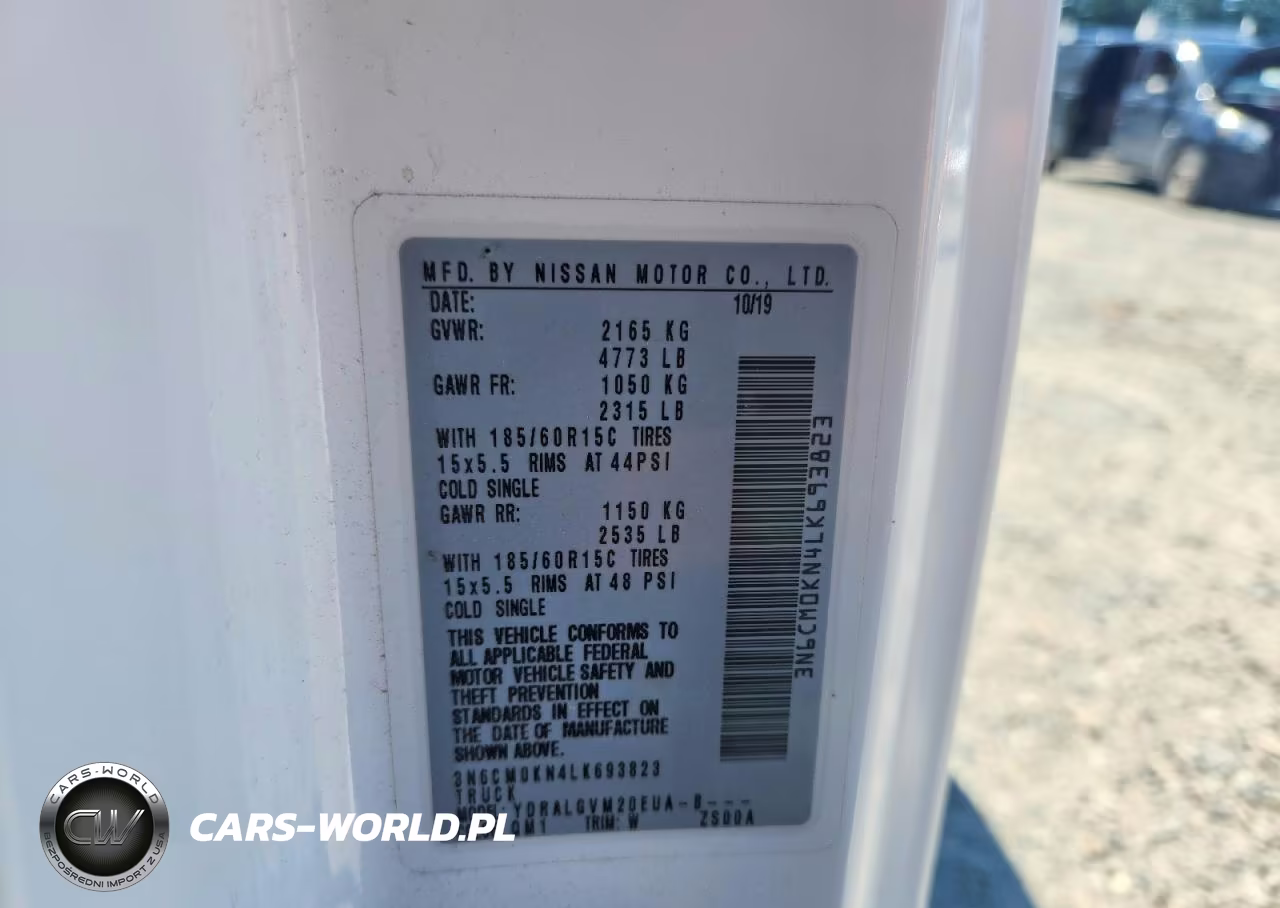 2020 Nissan Nv200 Sv VIN:3N6CM0KN4LK693823 - 13