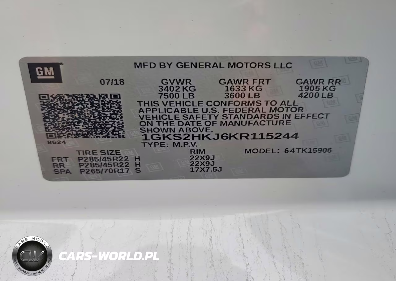 2019 GMC Yukon Xl Denali VIN:1GKS2HKJ6KR115244 - 13
