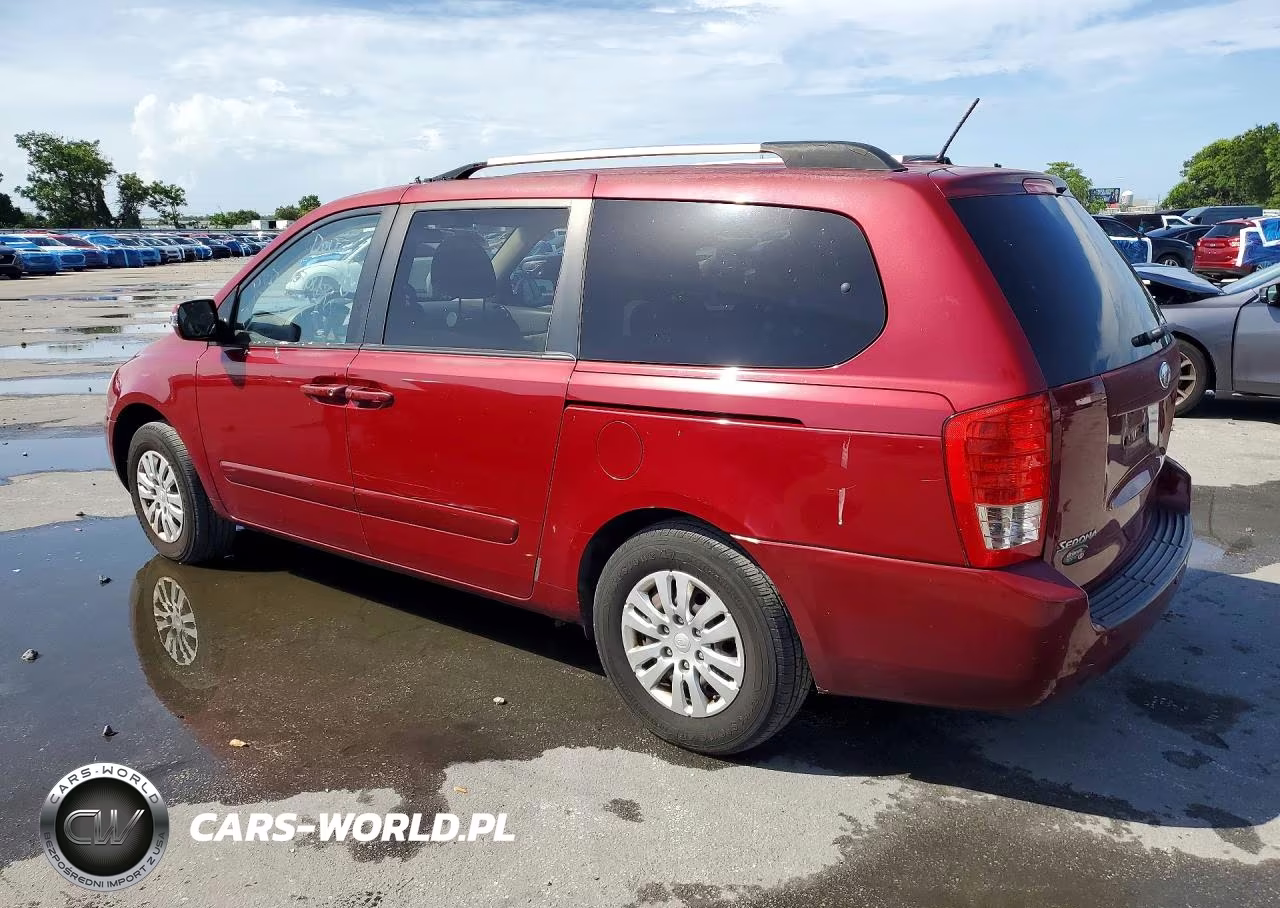 2014 Kia Sedona Lx VIN:KNDMG4C71E6542628 - 2