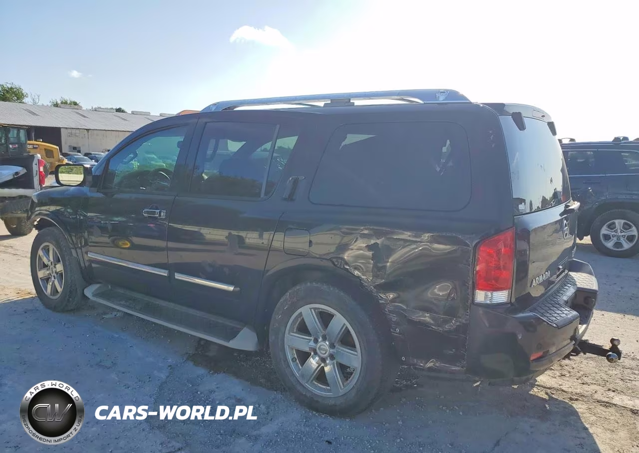 2013 Nissan Armada Platinum VIN:5N1BA0NF4DN605145 - 2