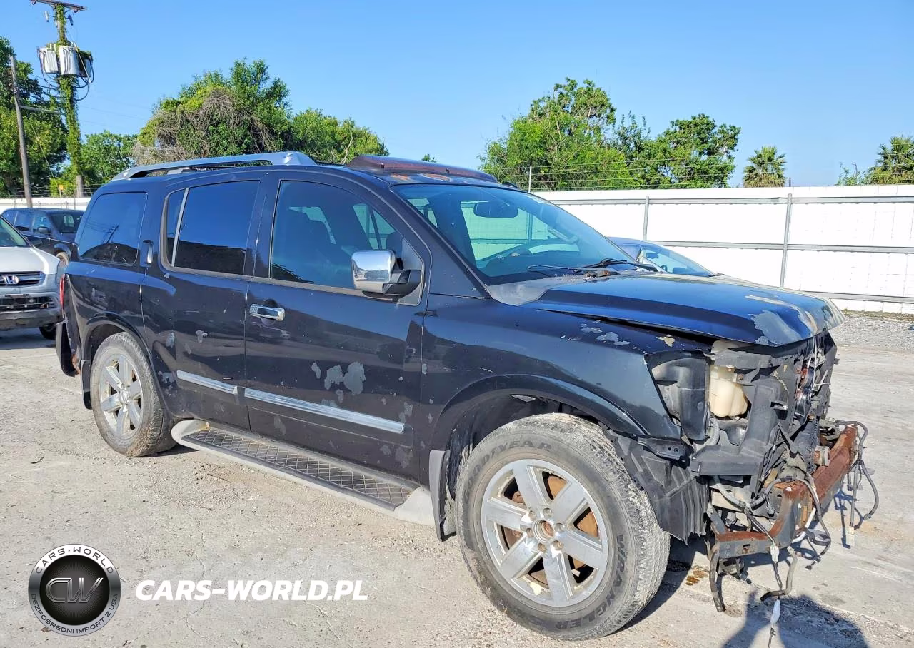 2013 Nissan Armada Platinum VIN:5N1BA0NF4DN605145 - 4
