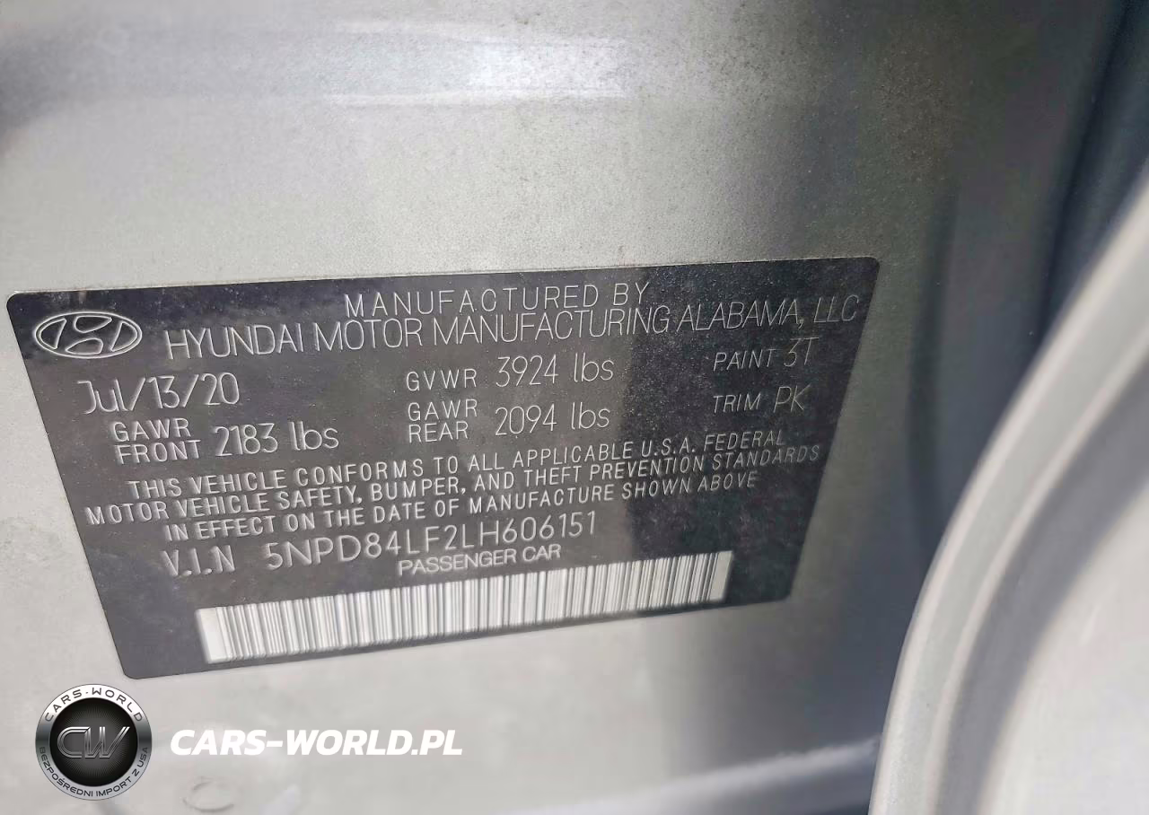 2020 Hyundai Elantra Sel VIN:5NPD84LF2LH606151 - 12