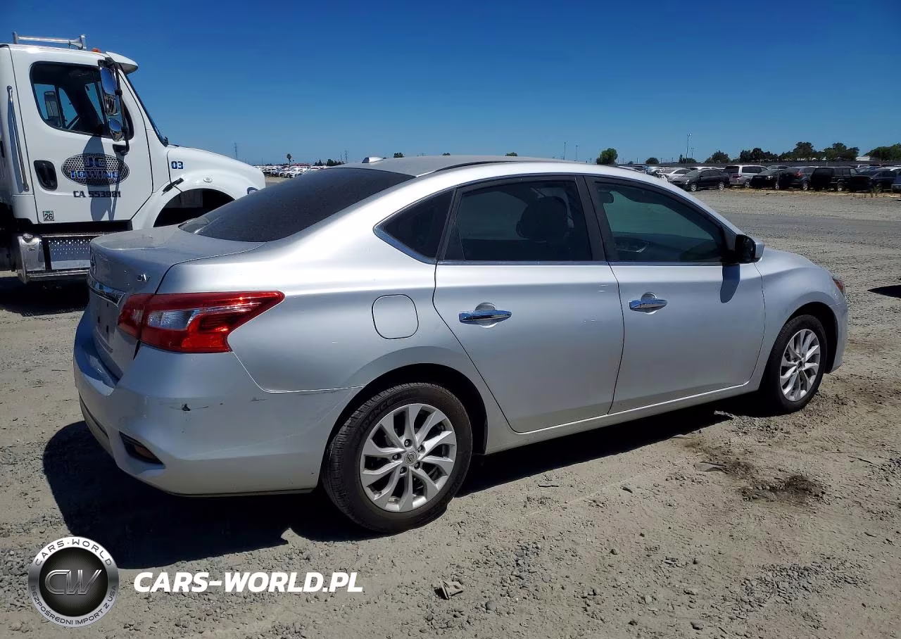 2019 Nissan Sentra Sv VIN:3N1AB7APXKY358771 - 3