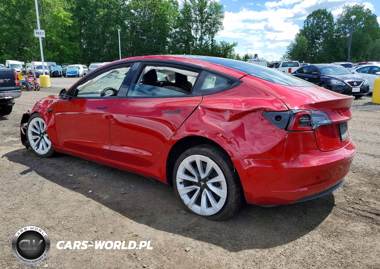 2022 Tesla Model 3 VIN:5YJ3E1EA2NF187773 - 2