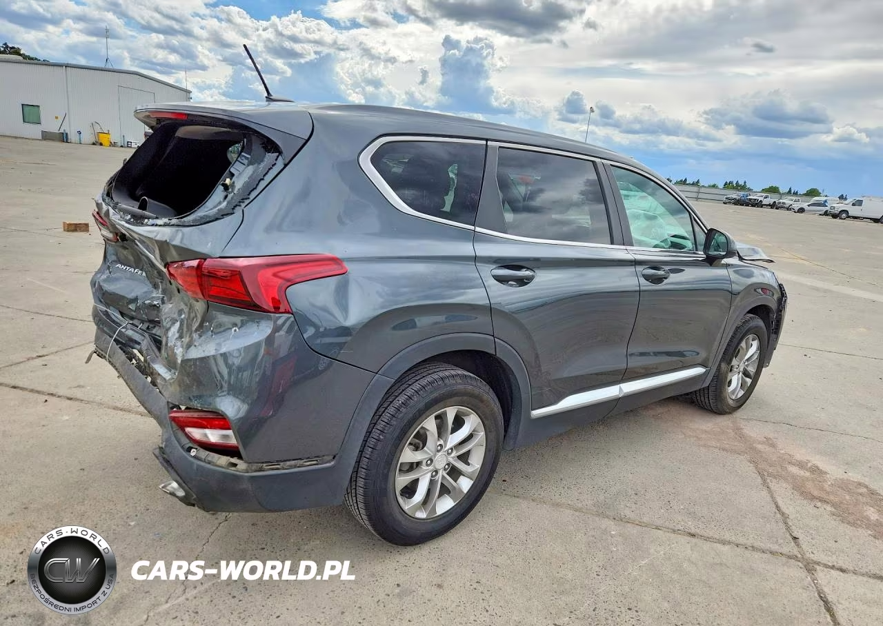 2020 Hyundai Santa Fe Se VIN:5NMS23AD9LH261394 - 3