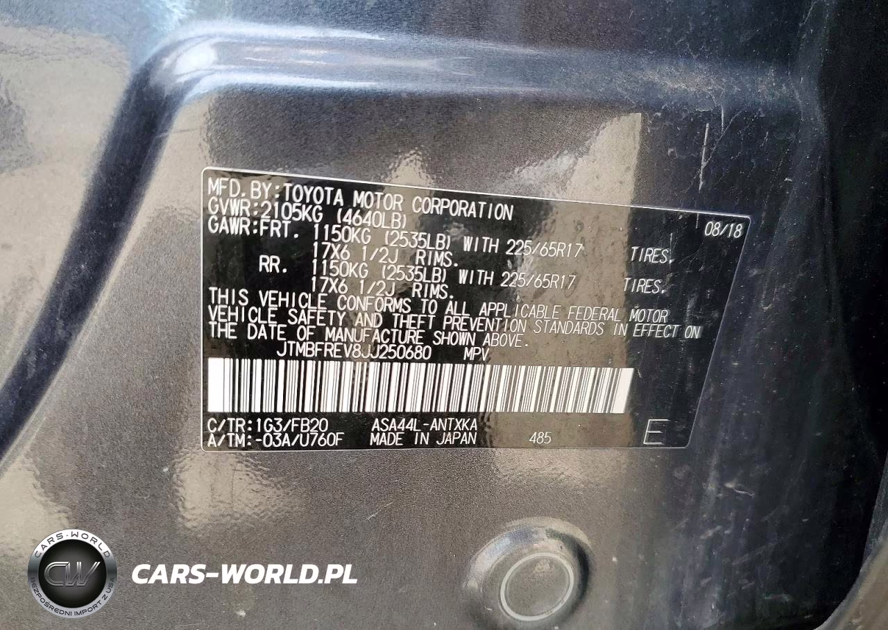2018 Toyota Rav4 Le VIN:JTMBFREV8JJ250680 - 13