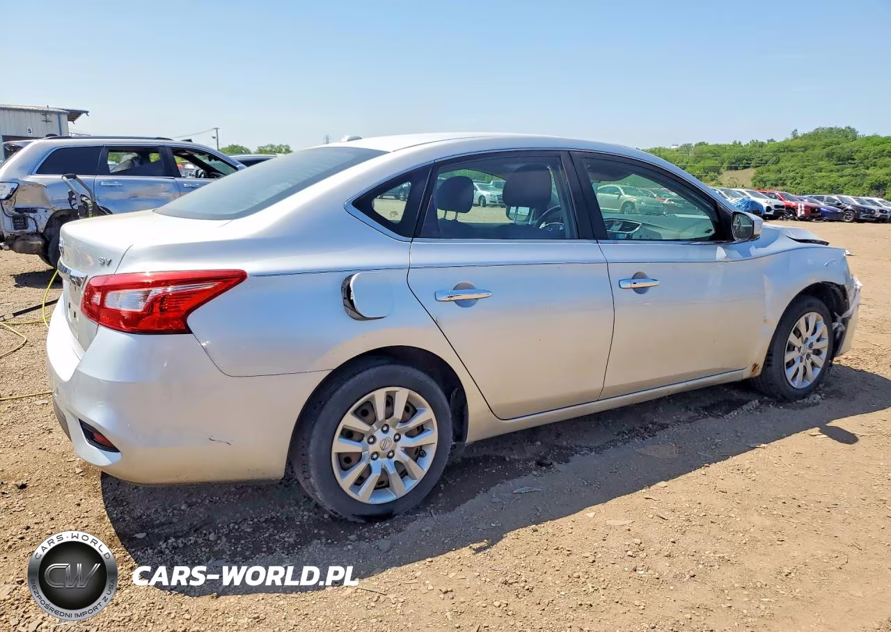 2016 Nissan Sentra Sv VIN:3N1AB7AP4GL667091 - 3