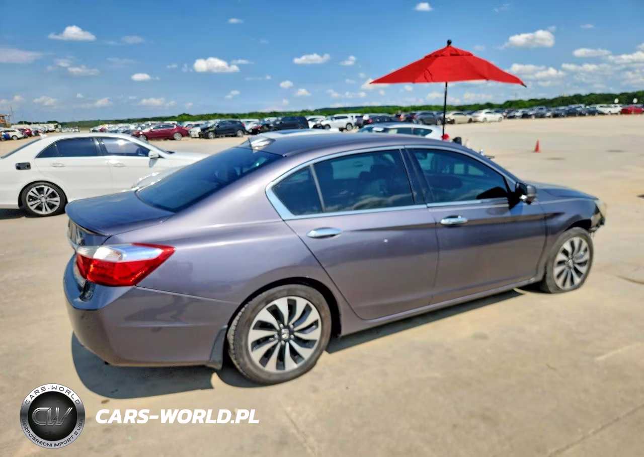2014 Honda Accord Touring Hybrid VIN:1HGCR6F79EA009437 - 3