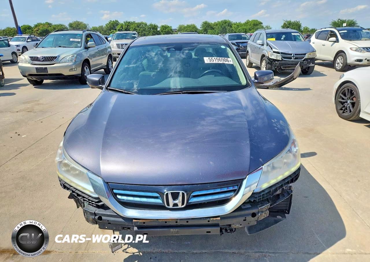 2014 Honda Accord Touring Hybrid VIN:1HGCR6F79EA009437 - 5